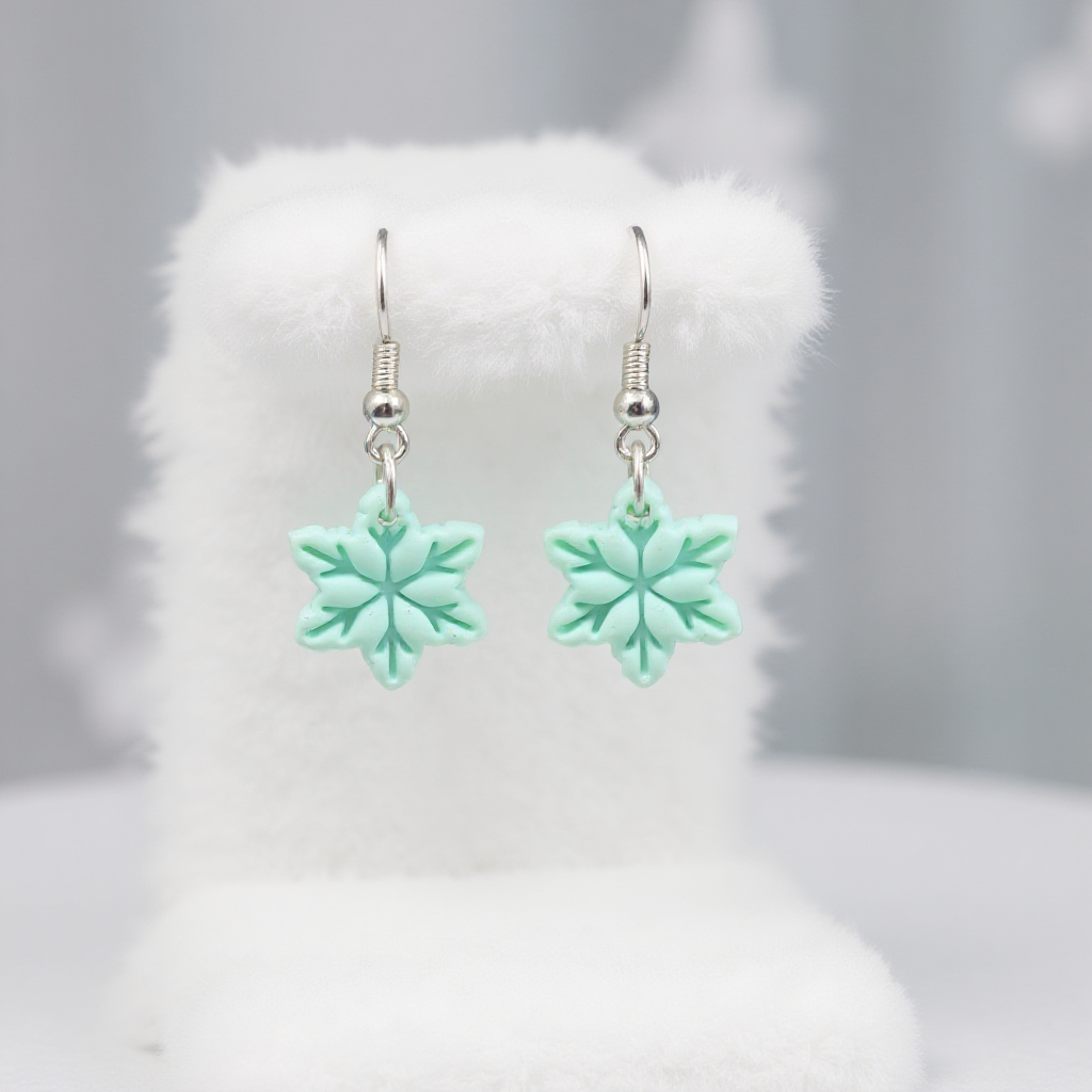 Light Blue Snow Flake