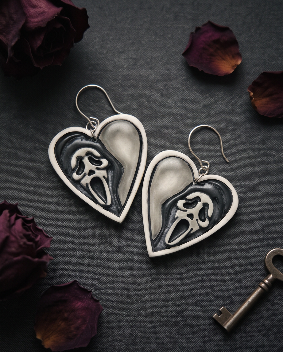 Ghost Face Hearts