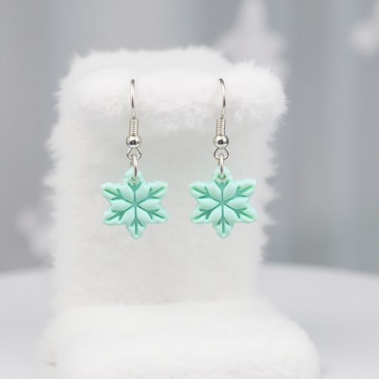 Light Blue Snow Flake