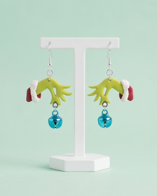 Green Hands with bell
