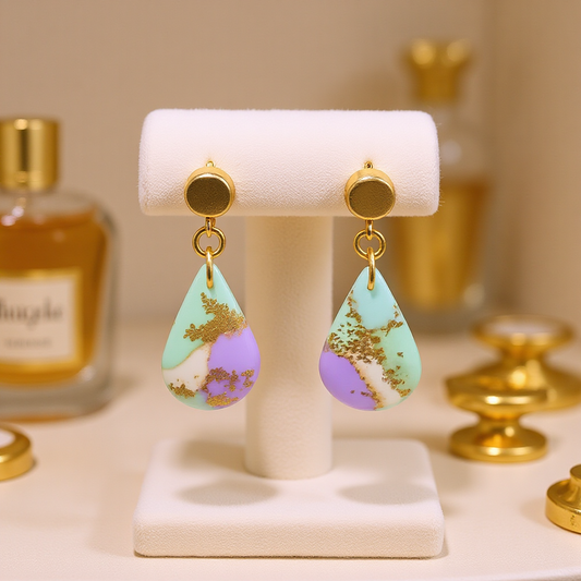 Large Multi-Colour Tear Drops