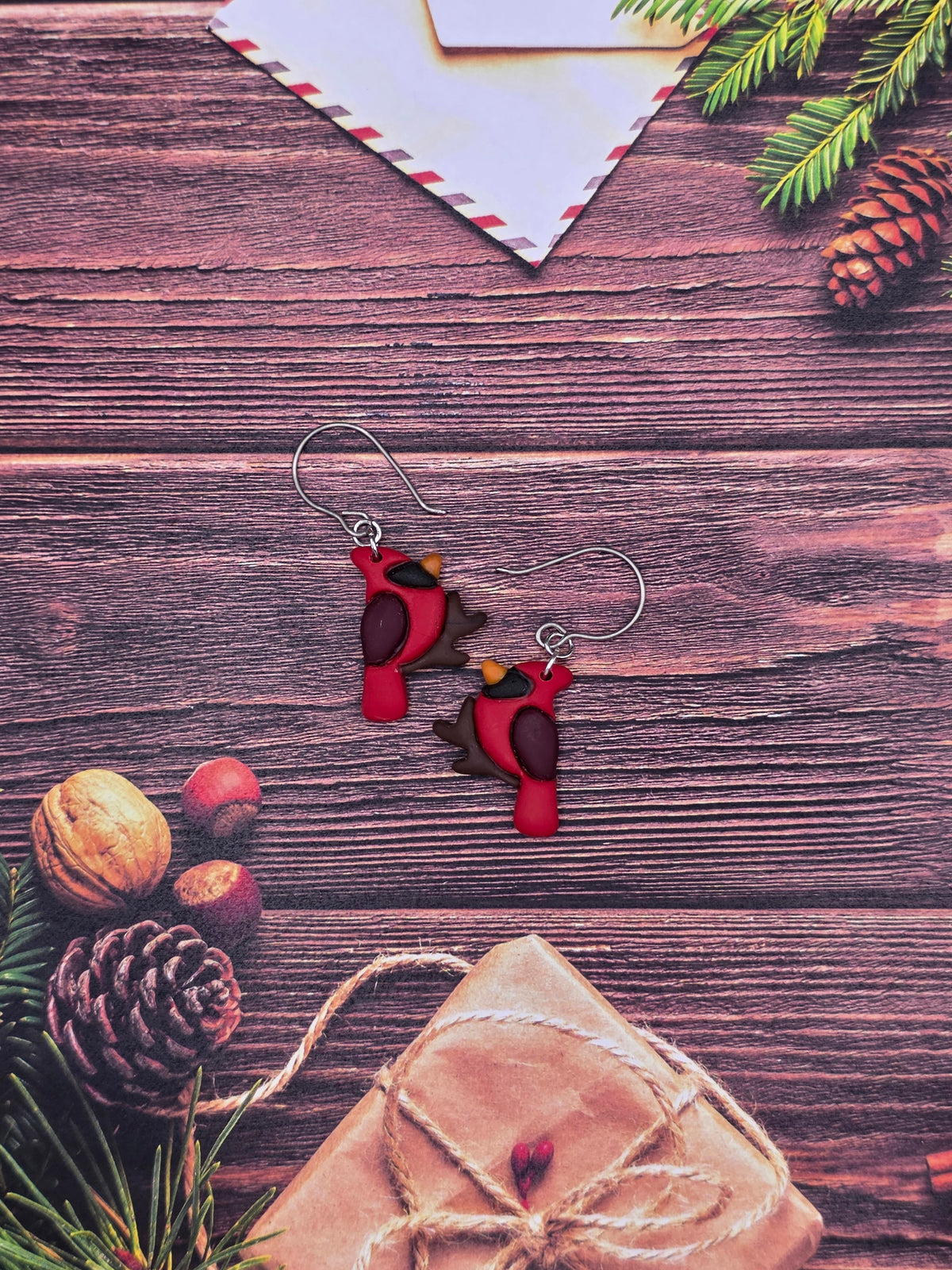 Cardinal perched on Branch