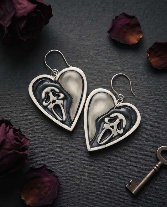 Ghost Face Hearts